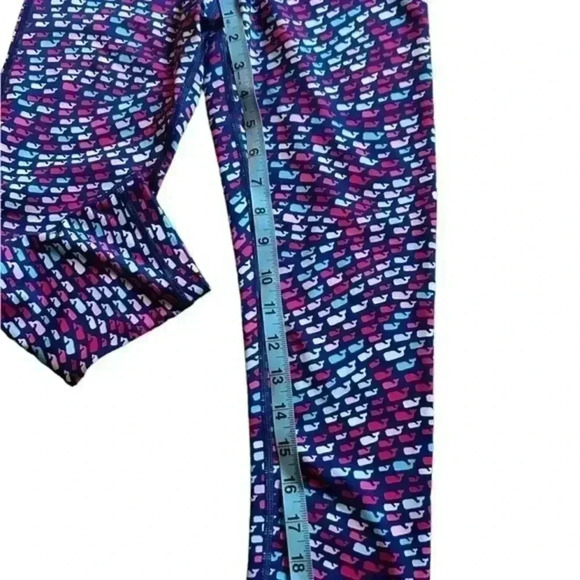 Vineyard Vines Performance‎ Whale Crop Leggings, Size XS - Picture 2 of 3